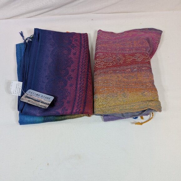 Gypsy Blue Rainbow Ombre - Picture 1 of 4